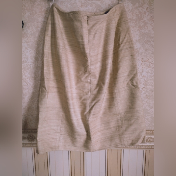 Vintage Noviello-Bloom Linen look suit size 4 - Picture 5 of 8